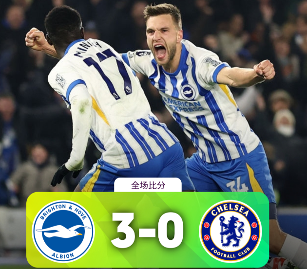 AG娱乐-包含布莱顿客场大破对手，全取三分，提振士气的词条